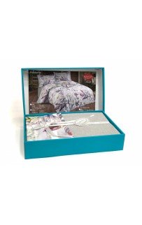 Постельное белье "Карвен" Digital print  ранфорс семейное N123 R-002