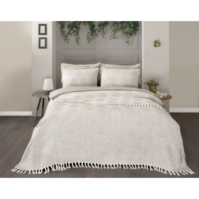 Комплект SAREV "AZURA"(покрывало летнее +наволочка) 1.5 спальн 2 предмета Y 830 (V-1)