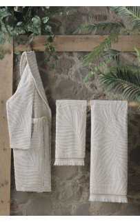 Халат Sarev PALMYRA махра женский В 1105 v1bej/бежевый L