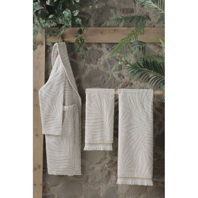 Халат Sarev PALMYRA махра женский В 1105 v1bej/бежевый L