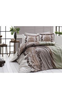 Постельное белье "Карвен" сатин семейный (Farah Yesil)