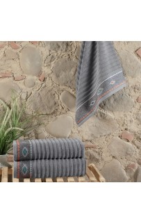 Полотенце Sarev BEDIZ 50*90 1шт. махра Н1043 v1/GRI