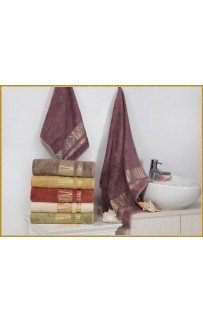 Полотенце Карвен "ALTIN AGAC" 50*90 6шт. бамбук Н 1633