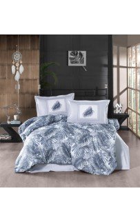 Постельное белье "Карвен" ранфорс семейный Puma Blue v-1 Постельное белье "Карвен" ранфорс семейный Puma Blue v-1