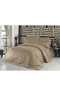 Постельное белье (Сатин де люкс) евро (Novel Line Badem)