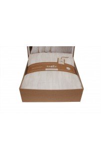 Постельное белье Sarev Mood Comfort муслин евро N339 MAYORKA v1/Mavi