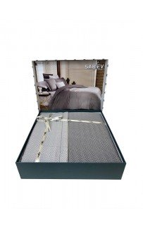 Постельное белье "Sarev" тенсель евро N241 SOLIDO v2/Gri