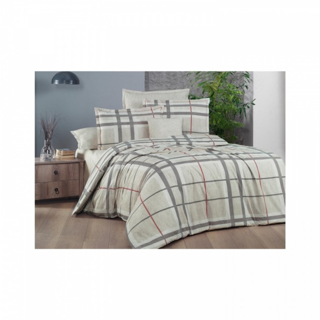 Постельное белье "Sarev Bazaar"ранфорс 1,5 спальн."ALMERA" v1 (Акция)