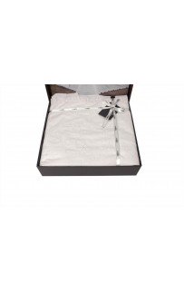 Постельное белье "Sarev"сатин евро N206 PESTE v1/beyaz Постельное белье "Sarev"сатин евро N206 PESTE v1/beyaz