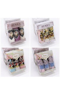 Полотенце кухонное KARVEN "3D" махра 30*50 3шт. НМ 523