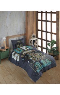 Постельное белье "Карвен" Digital print  ранфорс 1,5 спальн. N121 R-025