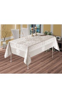Скатерть Monalife Vip Cotton 160*220 М 722/KREM
