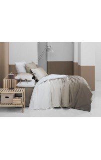 Постельное белье "Sarev"ранфорс евро "SAN MARINO" v1/бежевый