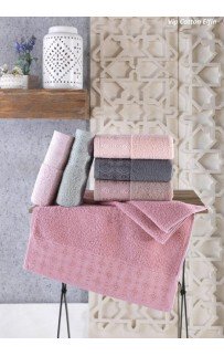 Полотенце Карвен Vip Cotton "ELFIN" 80*150 6шт.махра H 3284