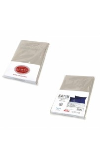 Наволочки сатин 50*70 (+5см) 2 шт E 019 т/лиловый V1