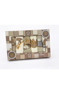 Полотенце кухонное Карвен "NIL" 45*70 6шт. НМ 444