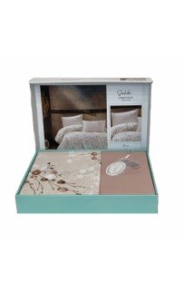 Постельное белье "Карвен" ранфорс 1,5 спальн. Salida Brown v-1