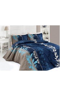 Постельное белье "Карвен" сатин евро (Eylul Petrol) Постельное белье "Карвен" сатин евро (Eylul Petrol)