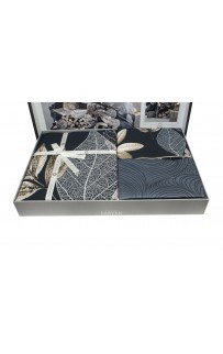 Постельное белье Karven (300 tc) премиум сатин евро N359 DARING Grey