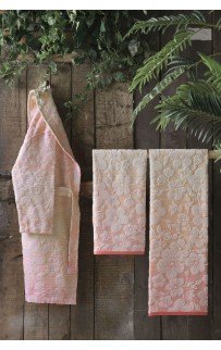 Халат Sarev PAVLIN махра женский В 1105 v1oranj/оранжевый L