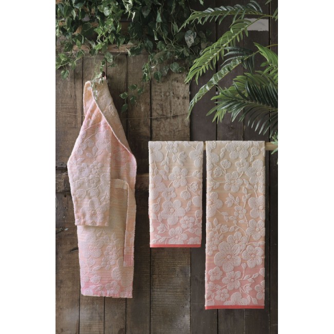 Халат Sarev PAVLIN махра женский В 1105 v1oranj/оранжевый L