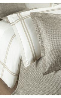 Комплект SAREV "VENTUS" (покрывало +постельное белье) евро Y 881 v1 Bej/бежевый