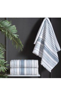 Полотенце Sarev 85*150 1шт. махра Н 1048 NIDORINA v1/Mavi