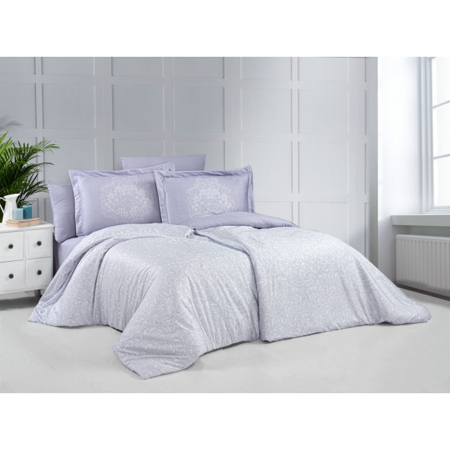 Постельное белье "Карвен" Digital print Эксклюзив Тенсел семейное N129-T015 (Акция)