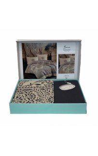 Постельное белье "Карвен" ранфорс евро (4 пр) Bera Antrasit v-1 (Акция) Постельное белье "Карвен" ранфорс евро (4 пр) Bera Antrasit v-1 (Акция)