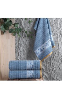 Полотенце Sarev 50*90 1шт. махра Н 1047 BONAMY v1/Mavi