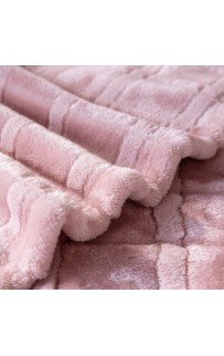 Плед Karven фланель 1,5 спальн. PL 015 CUTTING v2/Powder