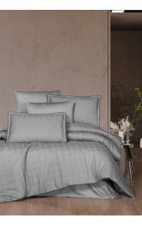 Постельное белье Karven (300 tc) премиум сатин евро N359 RODEL Ash