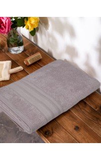Полотенце Kарвен "PETEK BORDUR DUZ "Luх Cotton 70*140 1шт махра H 5160 lila