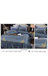 Постельное белье "Карвен" (сатин с вышивкой) евро (665)(6пр.) (Акция) Постельное белье "Карвен" (сатин с вышивкой) евро (665)(6пр.) (Акция)