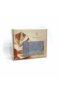 Комплект ZEBRA "LEAF"c наволочками евро 3 предмета серый (Акция)