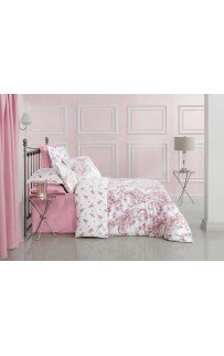 Постельное белье "Sarev"сатин семейное "GENCE" v2/розовый