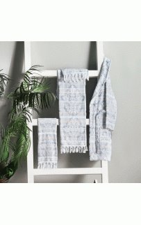 Халат Sarev "PALM" махра женский В 1082 (V-2) M