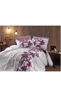 Постельное белье "Карвен" ранфорс евро (Eveline fusya)