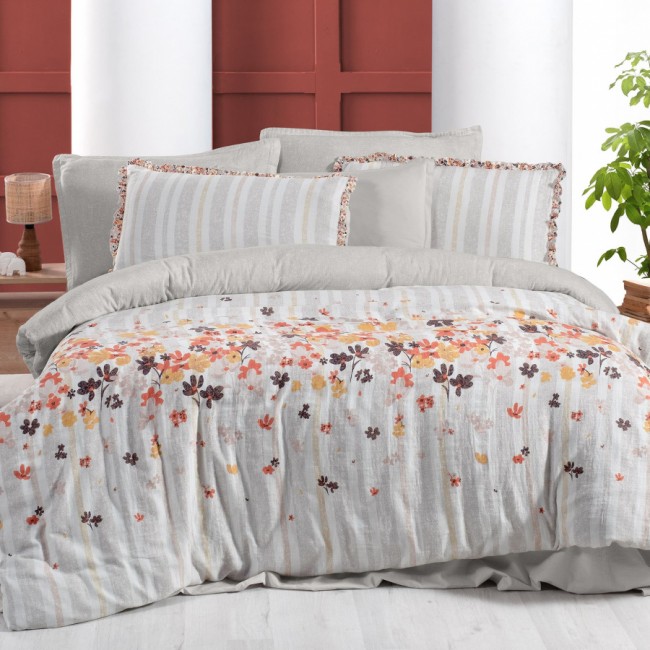 Постельное белье Sarev Mood Comfort муслин евро N354 CATALINA v1/Bej