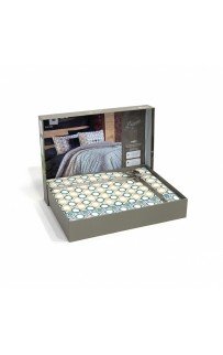 Постельное белье "Sarev Bazaar"ранфорс евро"KARMILO" v1 (Акция)