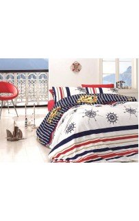 Постельное белье "Карвен" ранфорс евро AQUA PASSION