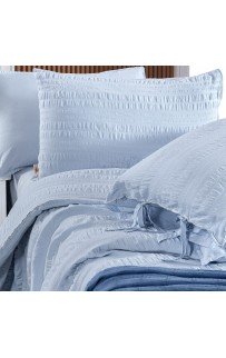 Постельное белье Sarev Mood Comfort жатый хлопок 1.5 спальн. N353 LEON v3/Mavi
