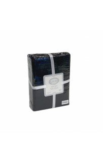 Плед KARVEN Super Soft "MELINDA" 160*220 п/э 1.5 спальный Р 941черный (Акция)