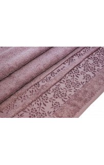 Полотенце Карвен Vip Cotton "BUKET" 50*90 6шт.махра H 3282