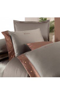 Постельное белье "Sarev" Sport&Chic (300tc) cатин евро N315 VORONEJ v2/Bakir