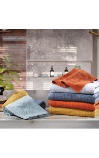 Полотенце Zebra casa "TERRY" 50*90 1шт. махра Н 1021 индиго