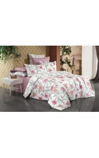 Постельное белье Sarev "LEORA FANCY"модный поплин евро N152