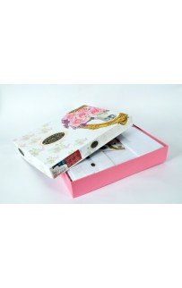 Постельное белье "Карвен" сатин 3D евро (Lilyanna Kahve)