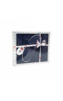 Набор для сауны KARVEN мужской махра (75*150/50*90+тапки) B355(V-3)-8 lacivert/т.синий Набор для сауны KARVEN мужской махра (75*150/50*90+тапки) B355(V-3)-8 lacivert/т.синий