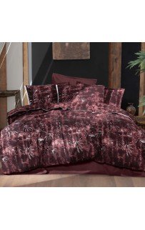 Постельное белье SAREV DORYANA Фланель евро. Bordo/v1